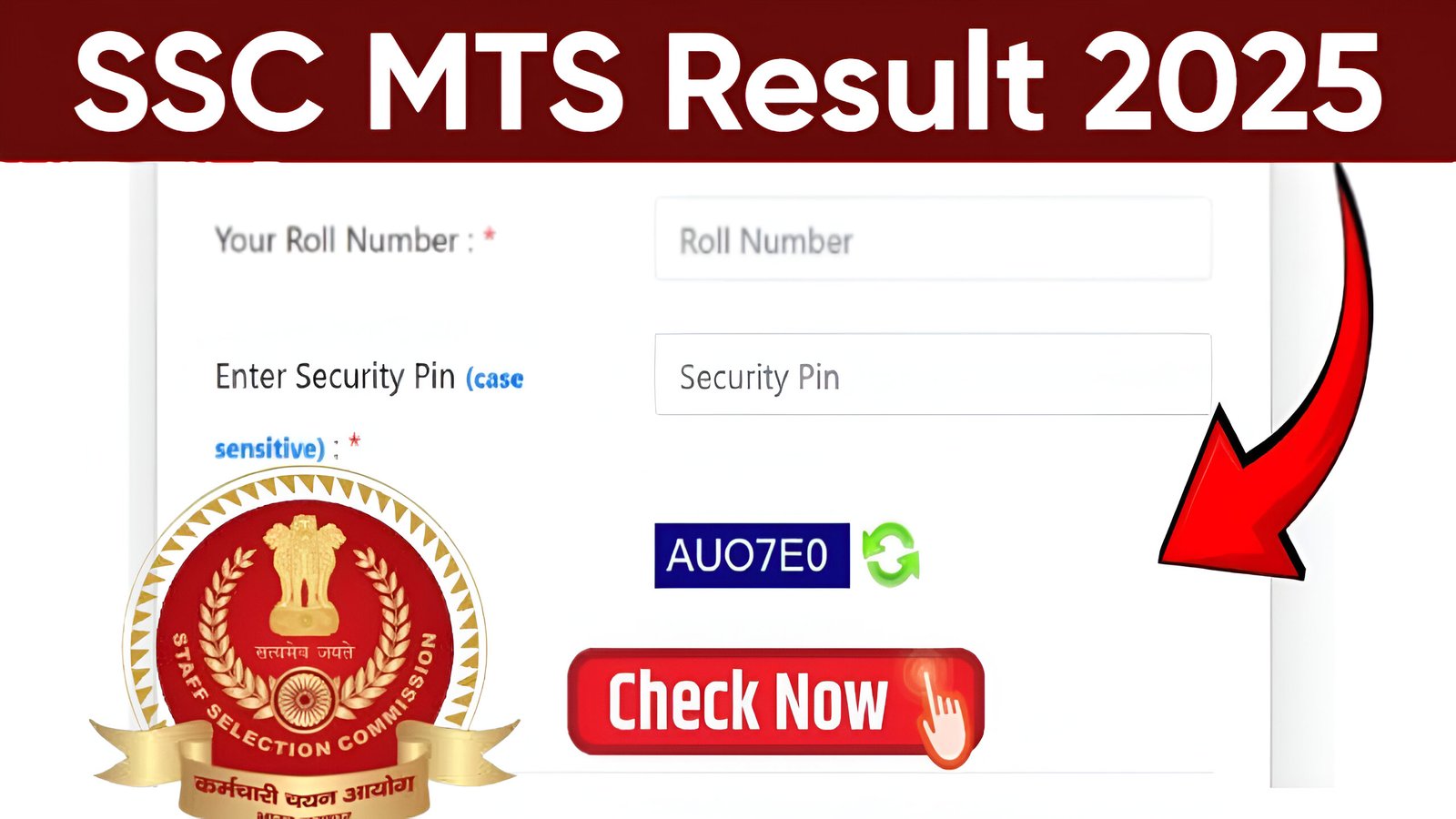 SSC MTS Result 2025