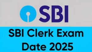 SBI Clerk Exam Date 2025