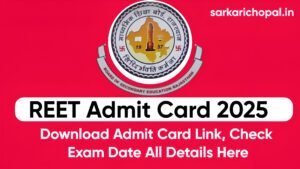 REET Admit Card 2025
