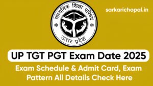 UP TGT PGT Exam Date 2025
