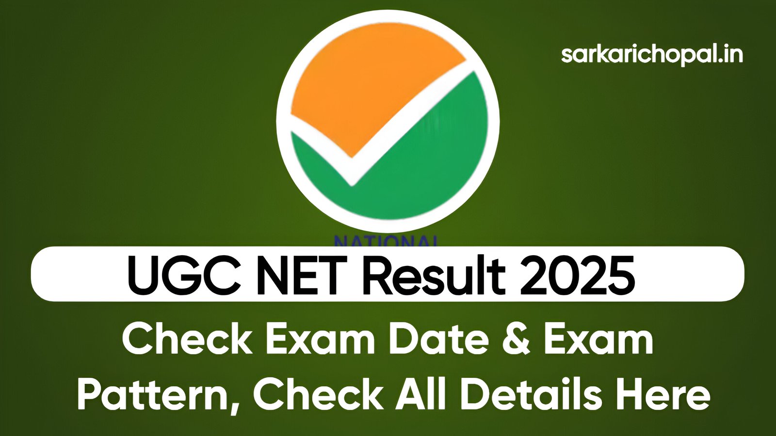 UGC NET Result 2025