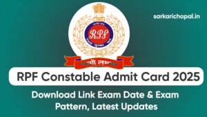 RPF Constable Admit Card 2025