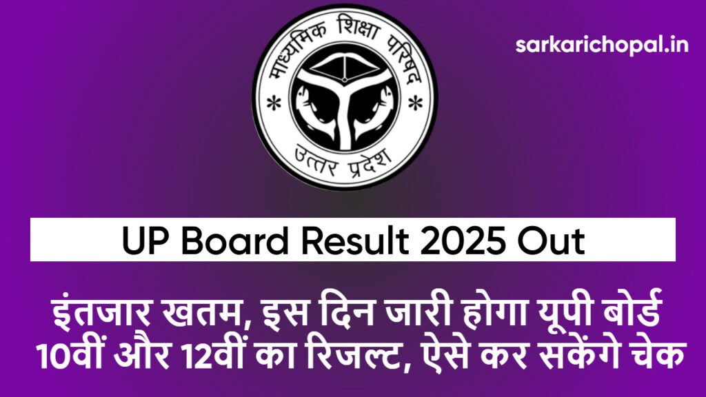 UP Board Result 2025