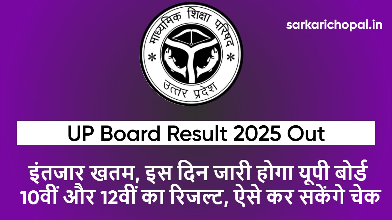UP Board Result 2025