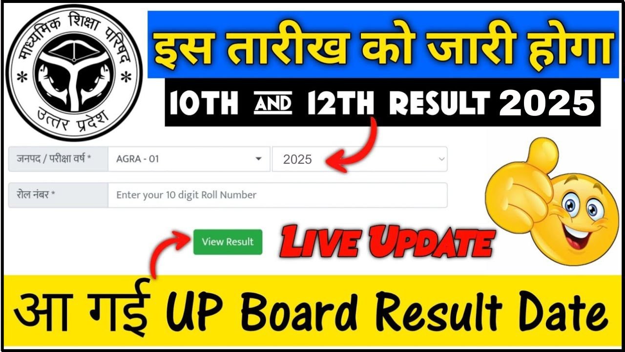 UP Board 10th Result 2025, UP Board Result 2025